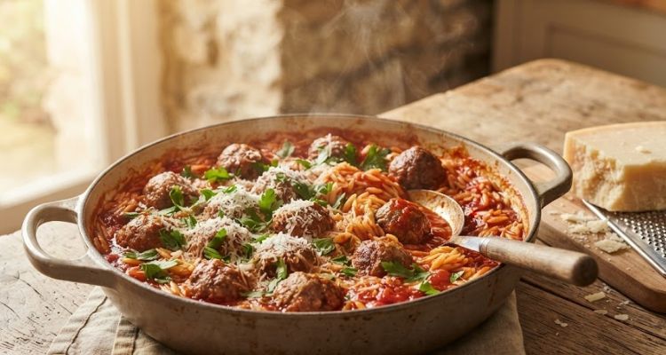 Nigella Lawson Meatballs With Orzo