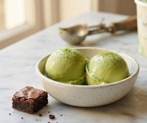 Nigella Lawson No-churn Matcha Ice Cream