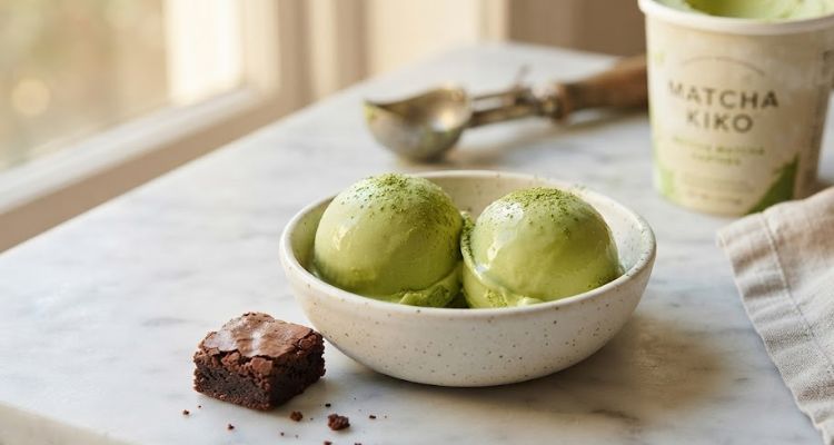 Nigella Lawson No-churn Matcha Ice Cream