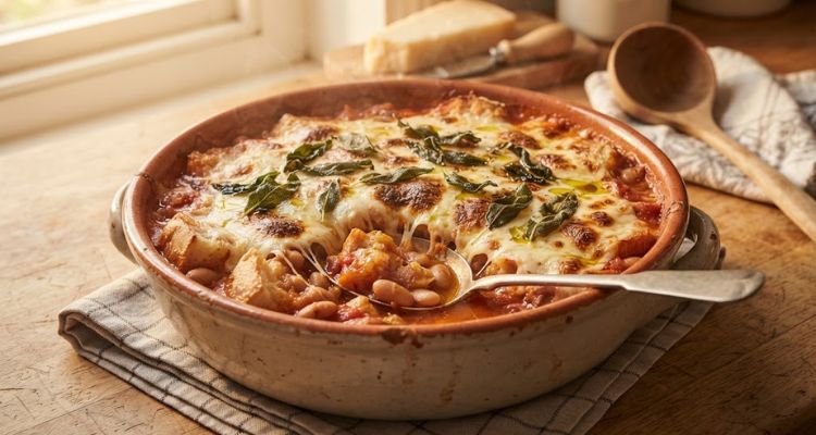 Jamie Oliver Bread & Borlotti Bean Soup