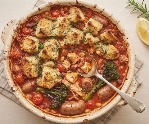 Jamie Oliver Chicken & Sausage Stew