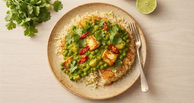 Jamie Oliver Pea Paneer & Potato Curry