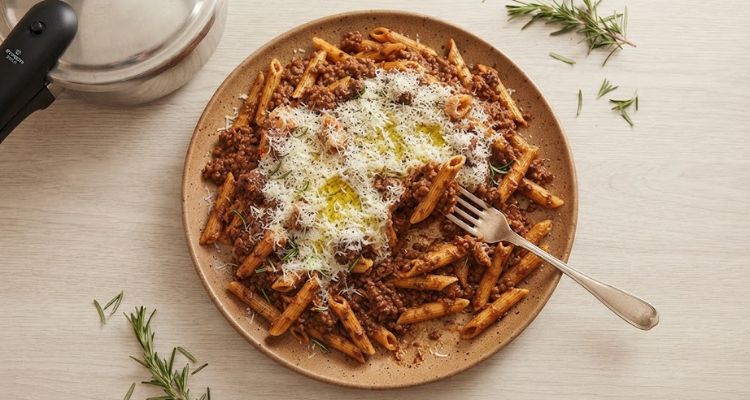 Jamie Oliver Pressure Cooker Bolognese