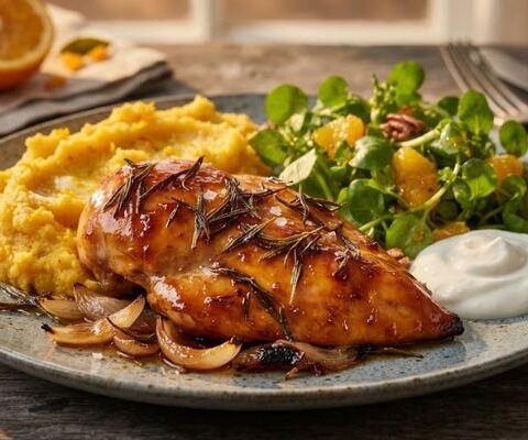 Jamie Oliver Sticky Orange Chicken