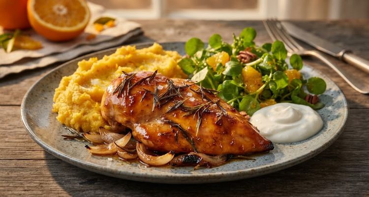Jamie Oliver Sticky Orange Chicken